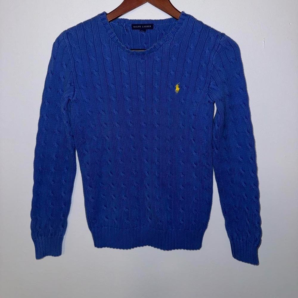 Ralph Lauren Royal Blue Crewneck Sweater